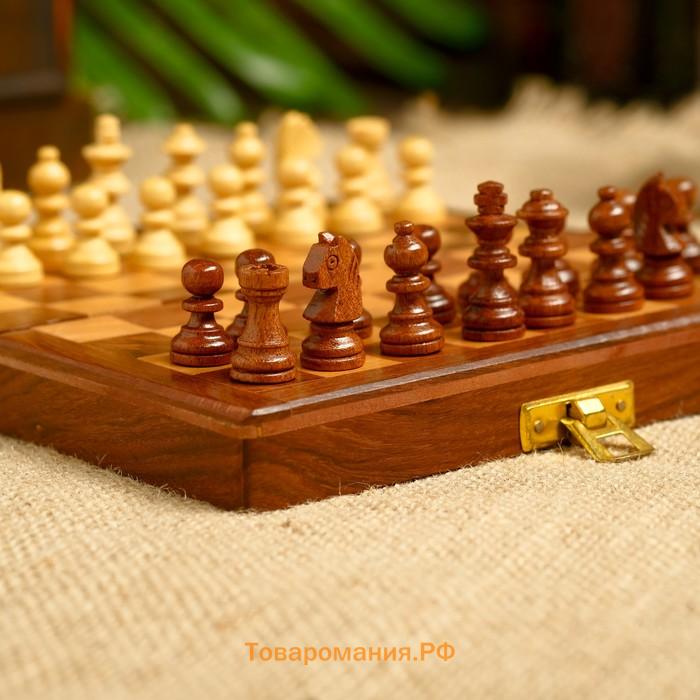 Шахматы, 17.5×17.5×2 см, дерево
