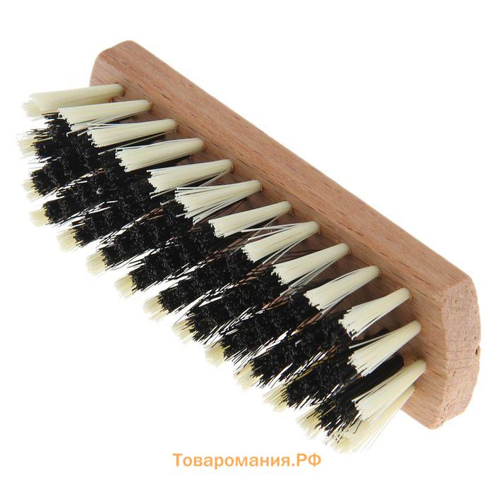 Щётка для одежды, 12,5×4 см, 80 пучков, искусственная щетина