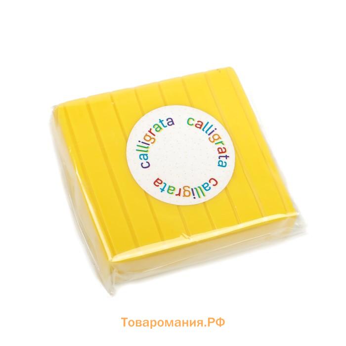 Полимерная глина Calligrata 50 г, жёлтая