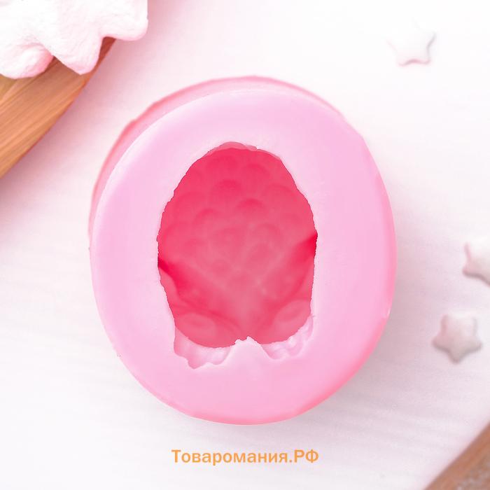 Молд  «Совёнок», силикон, 5×5.5 см, розовый