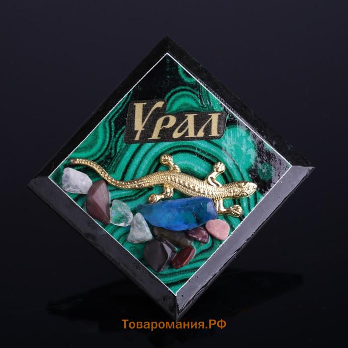 Магнит на холодильник «Срез. Малахит»