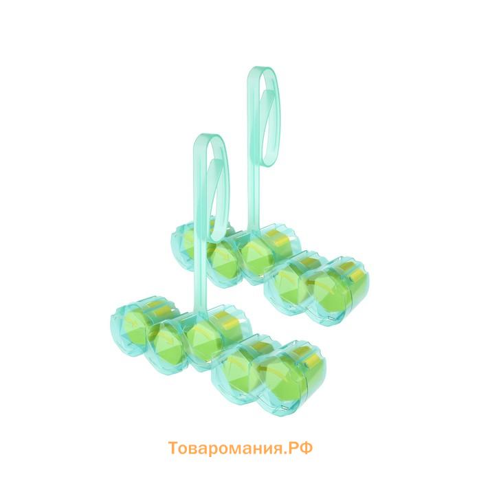 Блок для очищения унитаза Domestos power 5 «Свежесть лайма», 2 шт по 55 г