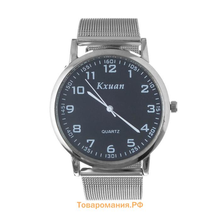 Часы наручные кварцевые мужские "Kxuan" d-3.7 см, микс