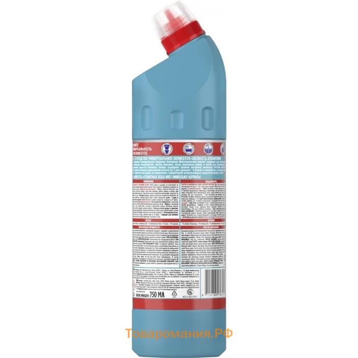Чистящее средство Domestos "Свежесть атлантики", гель, универсальное, 750 мл