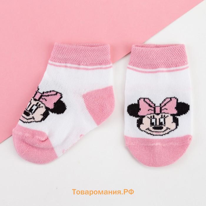 Набор носков Минни Маус, 2 пары, 12-14 см