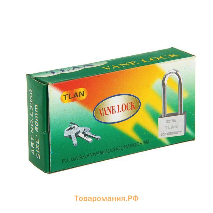 Замок навесной, тип 6, 6×50 мм, длинная дужка