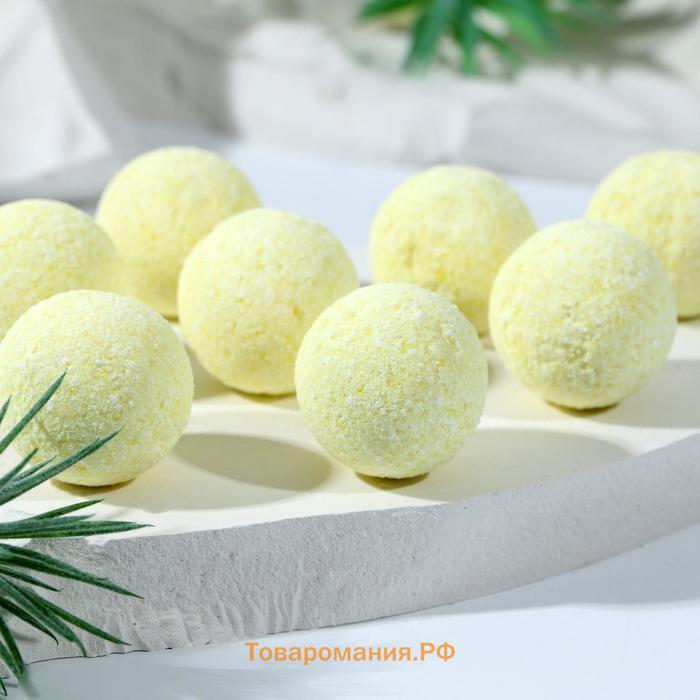Бомбочки для ванны «CRAZY лимон», 9×20 г, BEAUTY FOOD