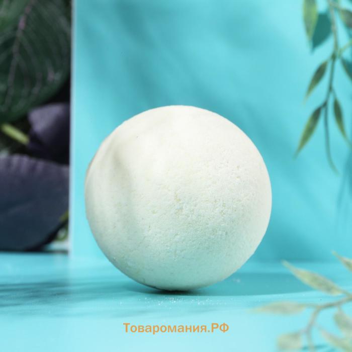 Бомбочка для ванны, 120 г, аромат полевых трав, КЛАДОВАЯ КРАСОТЫ