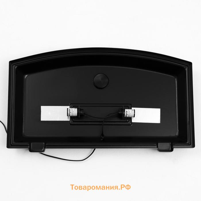Аквариум "Телевизор" с крышкой, 55 литров, 63 х 25 х 36/41 см, чёрный