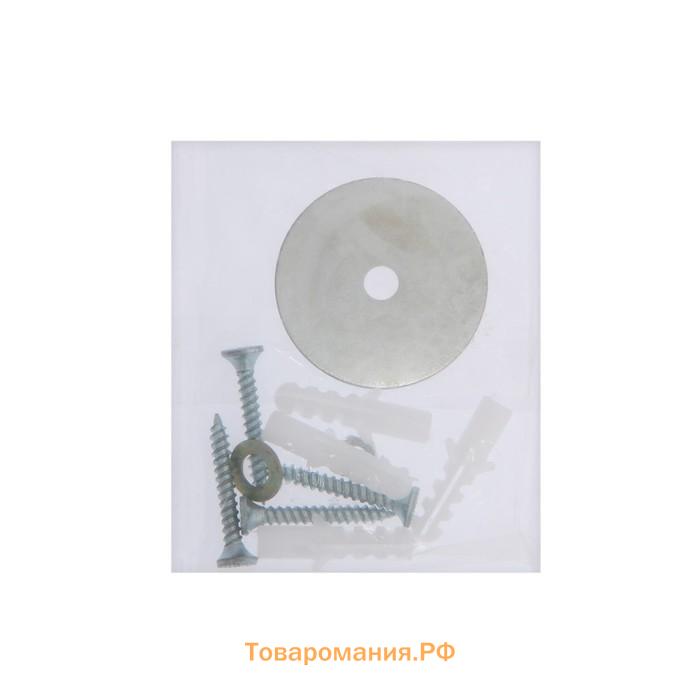 Сейф-ключница кодовая ТУНДРА, металл, пластик, серый