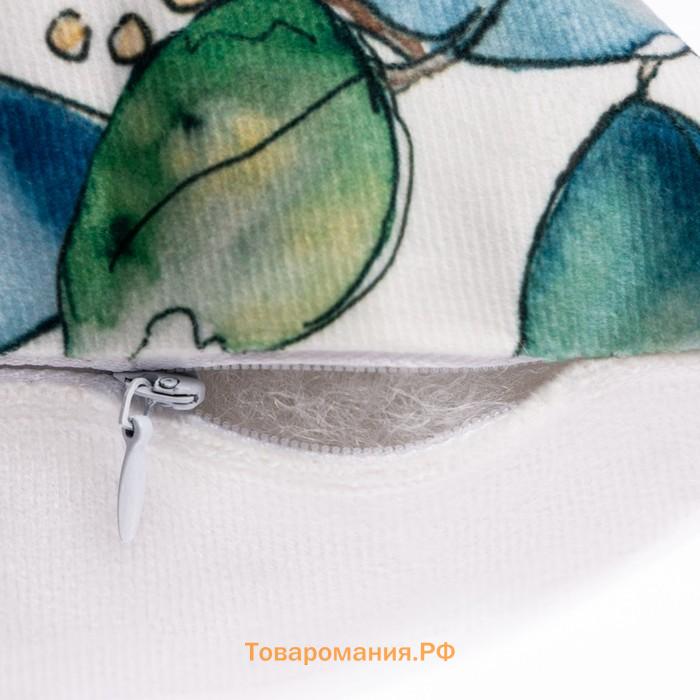 Подушка  "Eucalyptus" 40х40 см, 100% п/э