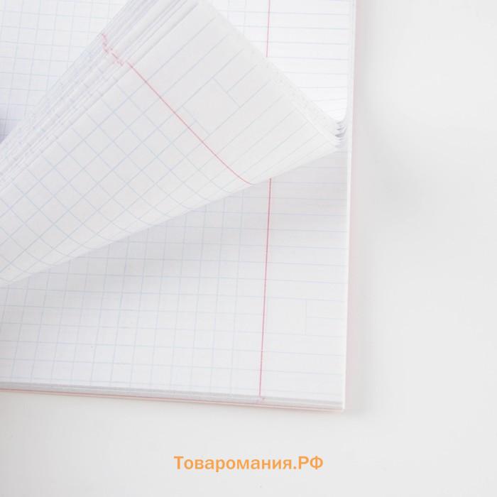 Тетрадь предметная 48 листов «Геометрия», А5, в клетку, со справочными материалами, обложка мелованный картон 230 г, белизна 96%
