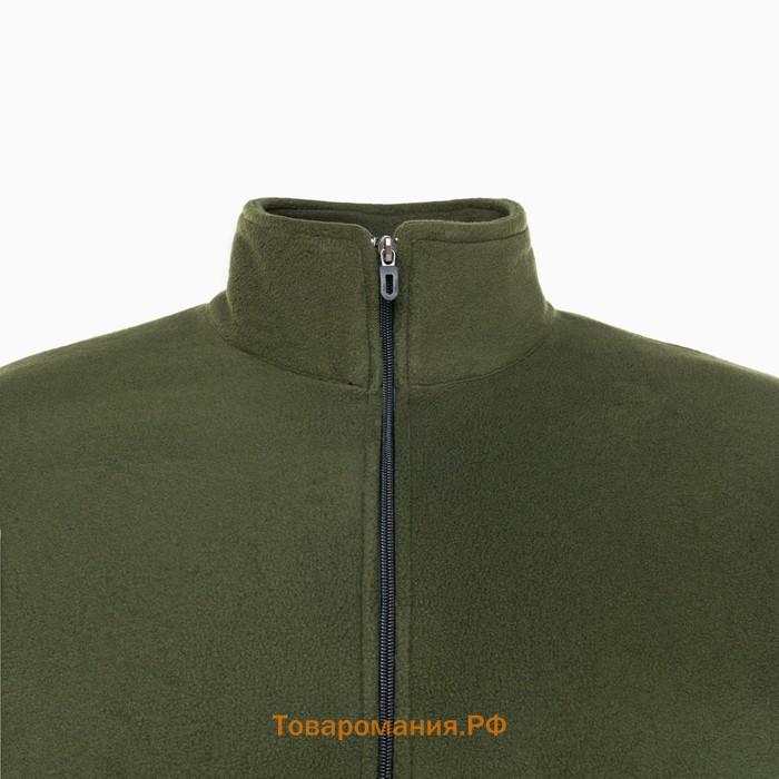 Толстовка мужская, цвет хаки, размер 54