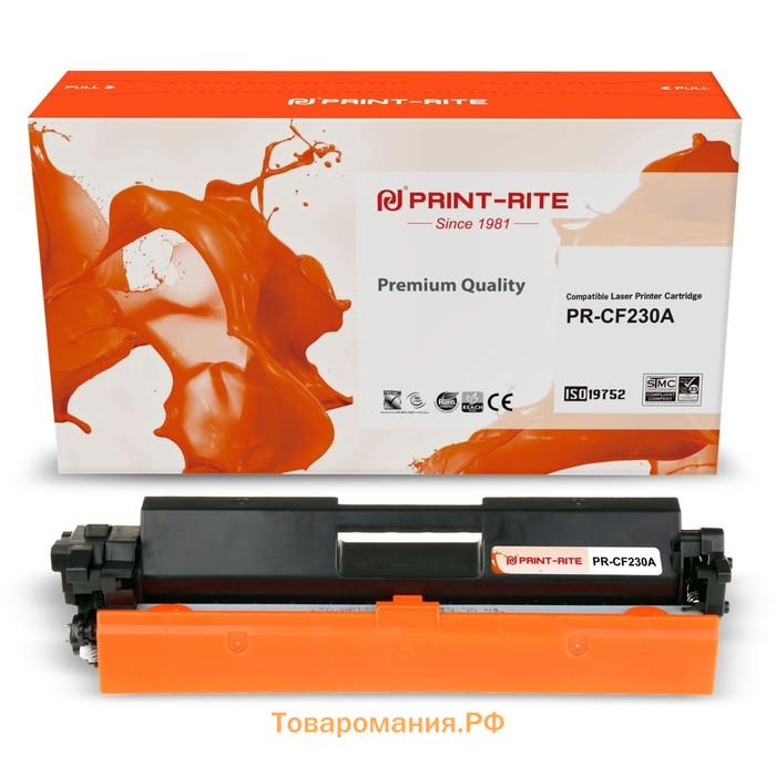 Картридж лазерный TFHAKJBPU1J PR-CF230A CF230A для HP LJ 203/227 (1600k), чёрный