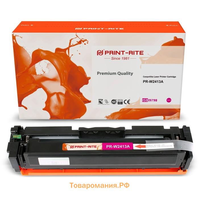 Картридж лазерный TFHBB7MPU1J PR-W2413A для HP Color LJ Pro M155/MFP (850k), пурпурный