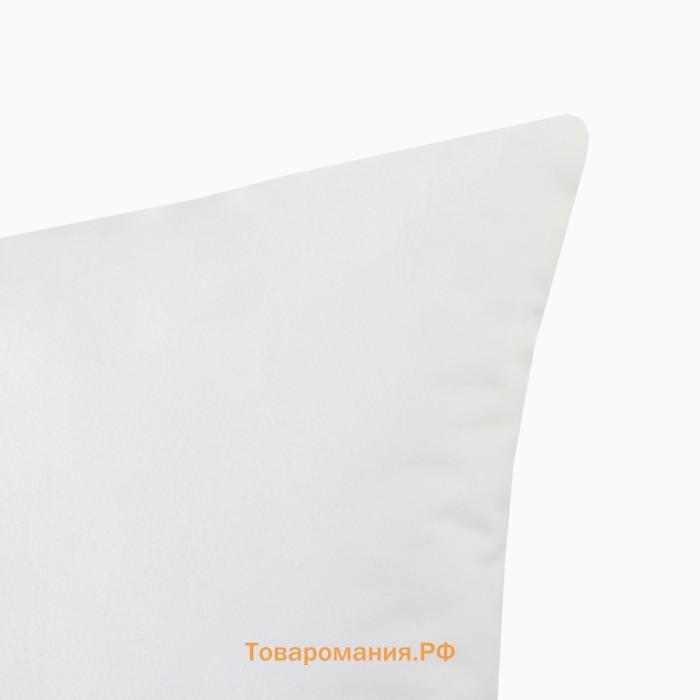Подушка декоративная  "Сердечко" 60*40см, велюр
