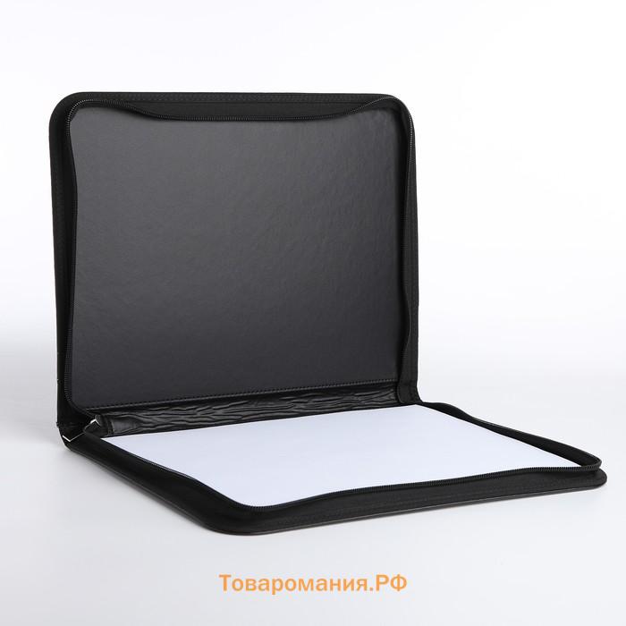 Папка для документов, А4, чёрная