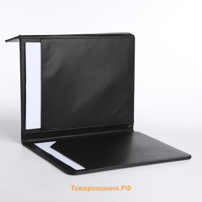 Папка для документов, А4, чёрная
