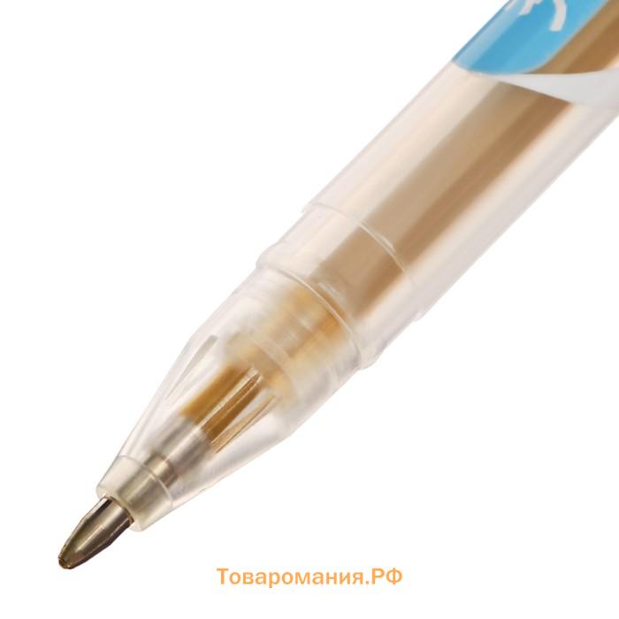Набор гелевых ручек 3 цвета, белый, серебристый, золотой