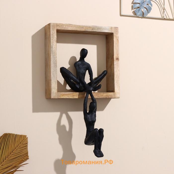 Сувенир «Опора», 24×14×45 см, полимерная смола, манговое дерево