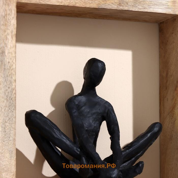 Сувенир «Опора», 24×14×45 см, полимерная смола, манговое дерево