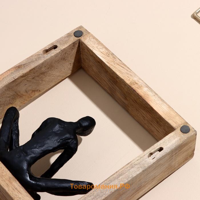 Сувенир «Опора», 24×14×45 см, полимерная смола, манговое дерево
