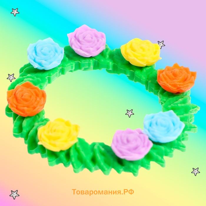 Игровой набор «Цветочная фея», ластики фигурные, 5 шт., МИКС
