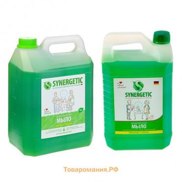 Жидкое мыло Synergetic "Луговые травы", биоразлагаемое, 5 л