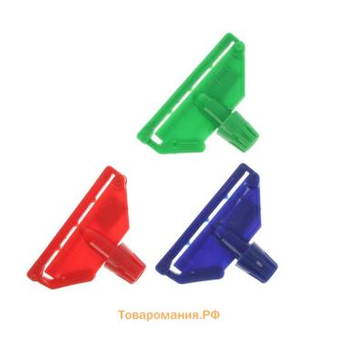Тряпкодержатель , 19×13 см, без черенка, МИКС