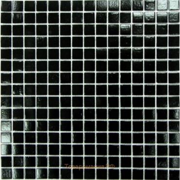 Мозаика стеклянная на бумаге Bonaparte, Simple Black 327х327х4 мм