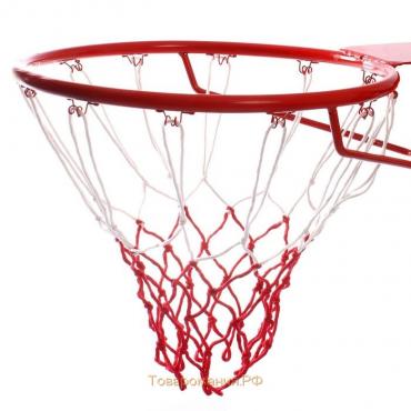 Сетка баскетбольная ONLYTOP, 50 см, нить 3 мм, 2 шт.