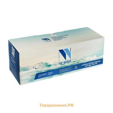 Картридж NV PRINT CF212A/CE322A/CB542A/Canon 716/731 Yellow для HP и Canon (1600k), желтый