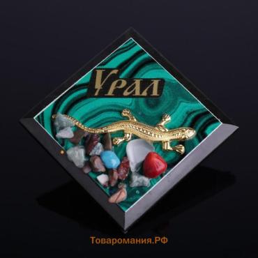 Магнит на холодильник «Срез. Малахит»