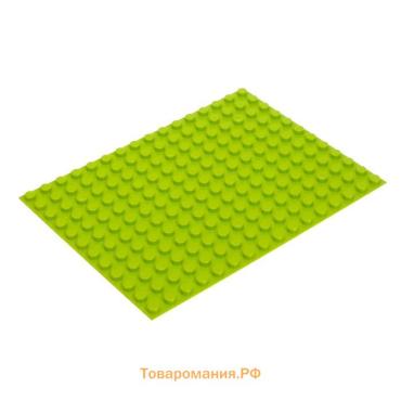 Пластина-основание для конструктора, малая цвет Салатовый 25,5 х19 см