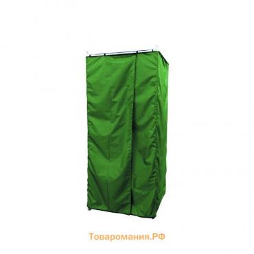 Душ дачный, 95 × 95 × 214 см, тент зелёный, сборная, без бака, Rostok