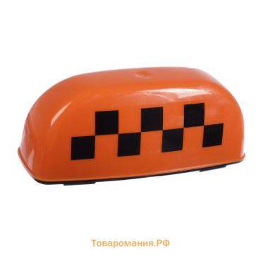 Знак "TAXI" магнитный,  с подсветкой, 12 В, оранжевый