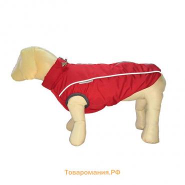 Жилет Osso «Аляска» для собак, размер 55-1 (ДС 50-55, ОШ 62, ОГ 74-82), красный