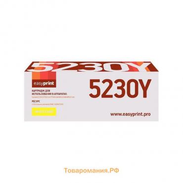 Картридж EasyPrint LK-5230Y (TK-5230Y/TK5230Y/5230) для принтеров Kyocera, желтый