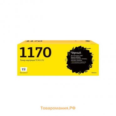 Лазерный картридж T2 TC-K1170 (TK-1170/TK1170/1170) для принтеров Kyocera, черный