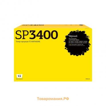 Лазерный картридж T2 TC-RSP3400HE (406522/407648) для принтеров Ricoh, черный