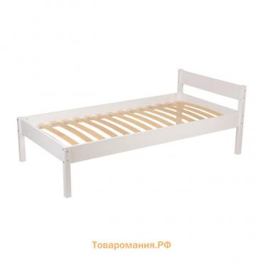 Кровать Simple 840, цвет белый