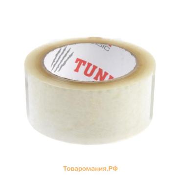 Лента клейкая ТУНДРА, прозрачная, 40 мкм, 48 мм × 100 м