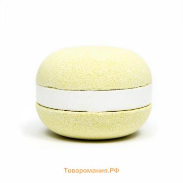 Бомбочка для ванны "Макарун" зёленая, 50 г